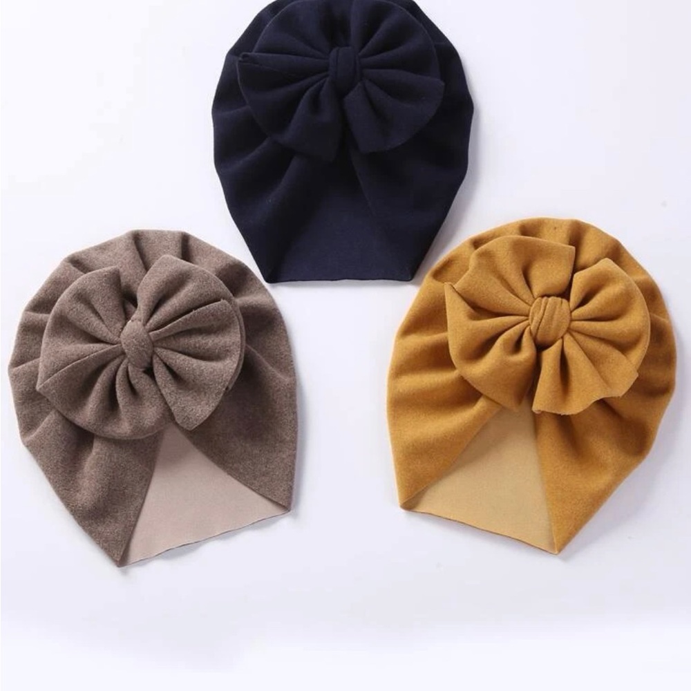 Bow headwrap hats